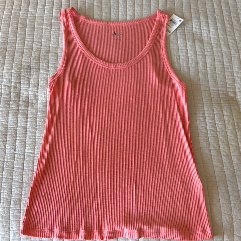 Women's Melon Ribbed Tank Top